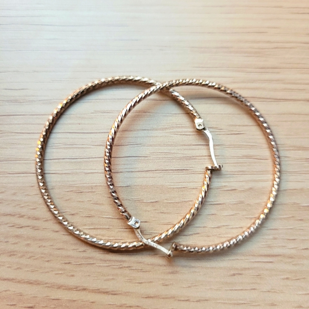 Hoops 925 Silver From Italy